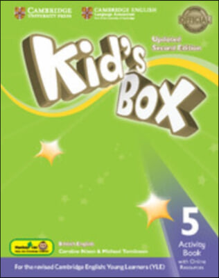 Kid&#39;s Box Updated Level 5 Activity Book with Online Resources Hong Kong Edition