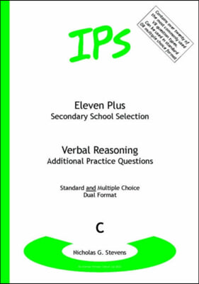 Eleven Plus / Secondary School Selection Verbal Reasoning - Additional Practice Questions