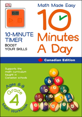 Math Made Easy 10 Minutes a Day, Grade 4