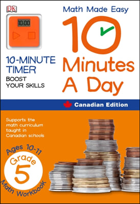 Math Made Easy 10 Minutes a Day, Grade 5