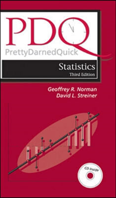 PDQ Statistics (Book ) with CDROM