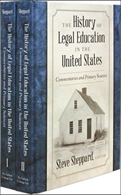 The History of Legal Education in the United States 2 vols.