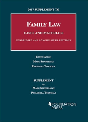 Family Law, Cases and Materials 2017