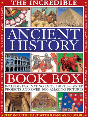 The Incredible Ancient History Book Box: Step Into the Past with 8 Fantastic Books: Ancient Greece, the Inca World, Mesopotamia, the Roman Empire, Anc