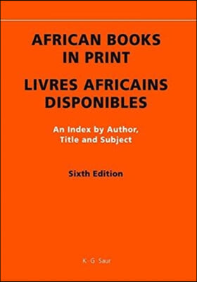 African Books in Print / Livres Africains Disponibles