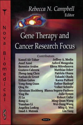 Gene Therapy &amp; Cancer Research Focus