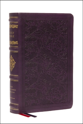 NKJV Large Print Reference Bible, Purple Leathersoft, Red Letter, Comfort Print (Sovereign Collection): Holy Bible, New King James Version