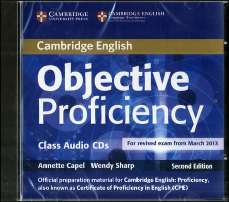 Objective Proficiency Class Audio CDs (2)