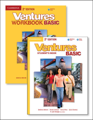 Ventures Basic Value Pack (Student&#39;s Book with Audio CD and Workbook with Audio CD) [With CD (Audio)]
