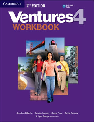 Ventures Level 4 Workbook with Audio CD (Package, 2 Revised edition)