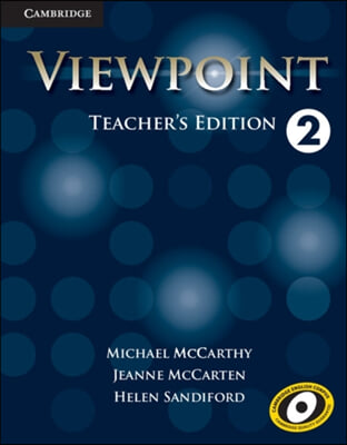 Viewpoint Level 2 Teacher&#39;s Edition with Assessment Audio CD/CD-ROM [With CD (Audio) and DVD ROM]