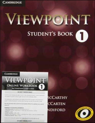 Viewpoint Level 1 Blended Online Pack (Student&#39;s Book and Online Workbook Activation Code Card)