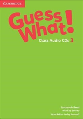 Guess What! Level 3 Class Audio CDs (2) Spanish Edition