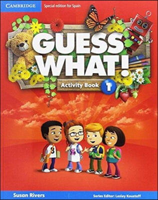 Guess What! Level 1 Activity Book with Home Booklet and Online Interactive Activities Spanish Edition