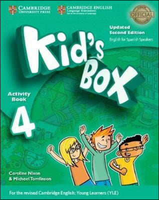 Kid's Box Level 4 Activity Book with CD ROM and My Home Booklet Updated English for Spanish Speakers [With CDROM]
