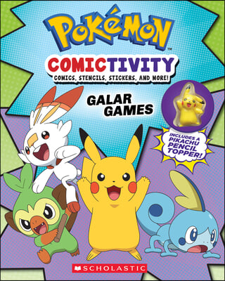 Pokemon Comictivity: Galar Games: Activity Book with Comics, Stencils, Stickers, and More!