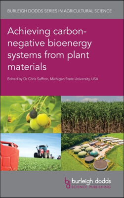 Achieving Carbon-Negative Bioenergy Systems from Plant Materials