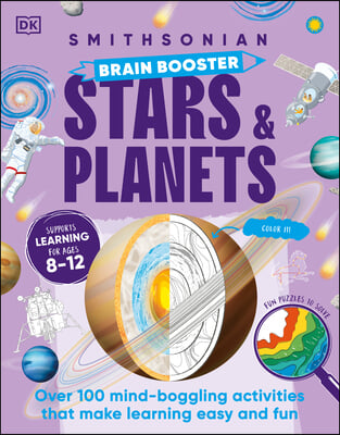 Brain Booster Stars and Planets: Over 100 Mind-Boggling Activities That Make Learning Easy and Fun