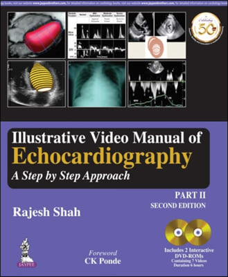 Illustrative Video Manual of Echocardiography: A Step by Step Approach - Part 2 [With Booklet]