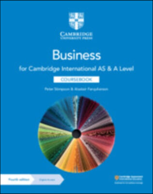 Cambridge International as & a Level Business Coursebook with Digital Access (2 Years) [With eBook]