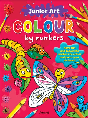 Junior Art Colour By Numbers: Butterfly