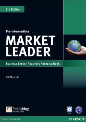 Market Leader 3rd Edition Pre-Intermediate Teacher&#39;s Resource Book/Test Master CD-ROM Pack