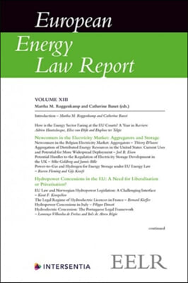 European Energy Law Report XIII