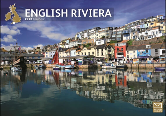 English Riviera A4 Calendar 2022