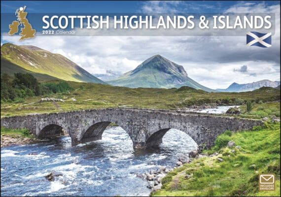 SCOTTISH HIGHLANDS ISLANDS A4 CALENDAR 2