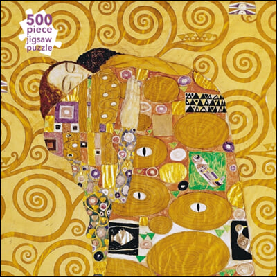 Adult Jigsaw Puzzle Gustav Klimt: Fulfilment (500 Pieces): 500-Piece Jigsaw Puzzles