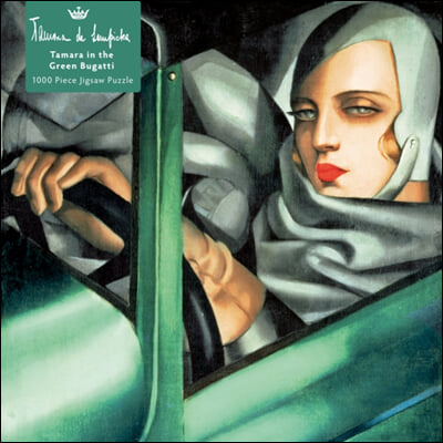 Adult Jigsaw Puzzle Tamara de Lempicka: Tamara in the Green Bugatti, 1929