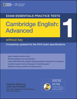 Exam Essentials Practice Tests: Cambridge English Advanced 1 with DVD-ROM