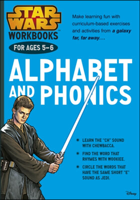 Star Wars Workbooks: Alphabet &amp; Phonics (Year 1, Ages 5-6)