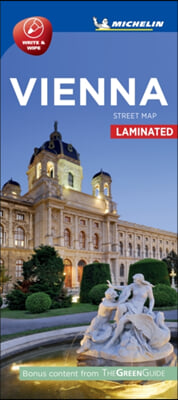 Vienna- Michelin City Map Laminated 9216