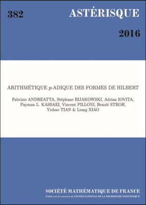 Arithmetique P-adique Des Formes De Hilbert