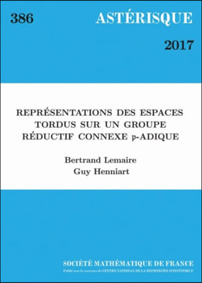 Representations Des Espaces Tordus Sur Un Groupe Reductif Connexe P-adique