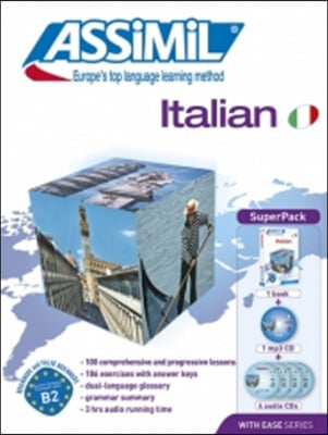 Italian Super Pack Book 4 Audio Cds 1 Mp