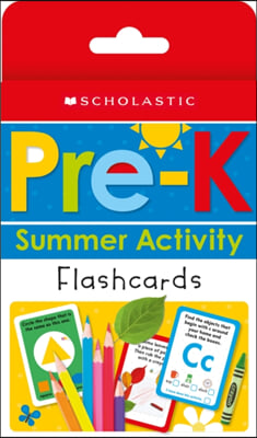 Pre-K Summer Activity Flashcards: Scholastic Early Learners (Flashcards)