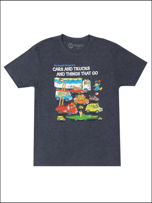 Richard Scarry: Cars and Trucks and Things That Go Unisex T-Shirt XX-Large