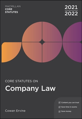 Core Statutes on Company Law 2021-22