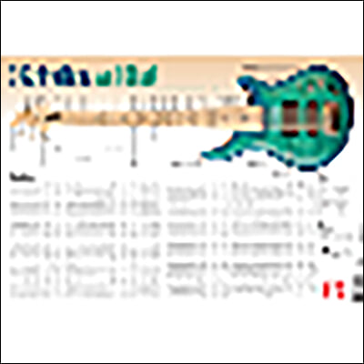 5-String Bass Wall Chart