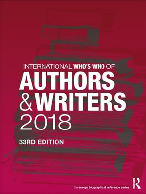 International Who's Who of Authors and Writers 2018