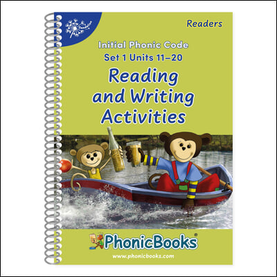 Phonic Books Dandelion Readers Reading and Writing Activities Set 1 Units 11-20 Pip Gets Rich (Two Letter Spellings Sh, Ch, Th, Ng, Qu, Wh, -Ed, -Ing,