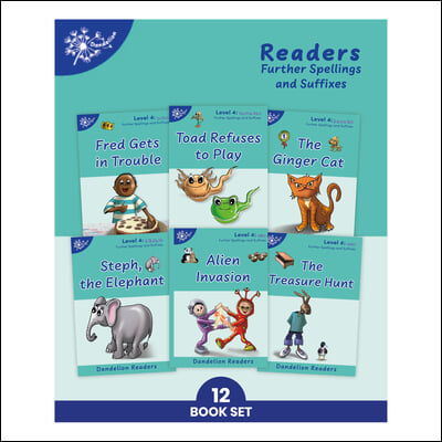 Phonic Books Dandelion Readers Further Spellings and Suffixes Level 4: (Alternative Spellings for Vowels and Consonants, Alternative Sounds for the Sp