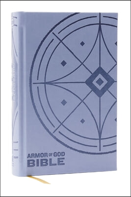 KJV Armor of God Bible, Blue/Gray Leathersoft (Children&#39;s Bible, Red Letter, Comfort Print, Holy Bible): King James Version