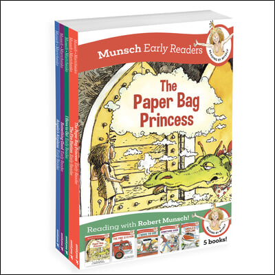 Robert Munsch Early Reader Pack: 5 Book Set