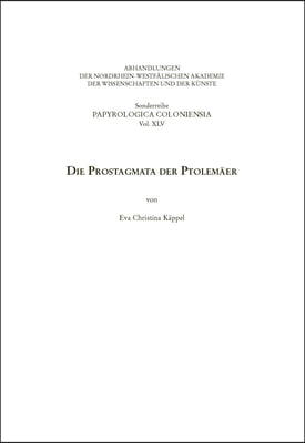 Die Prostagmata Der Ptolemaer