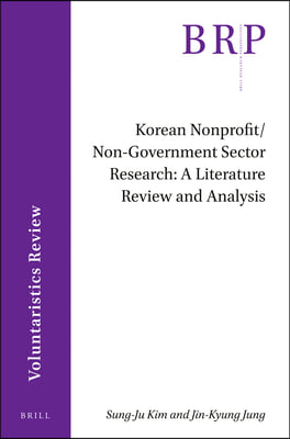 Korean Nonprofit/Non-Government Sector Research: A Literature Review and Analysis