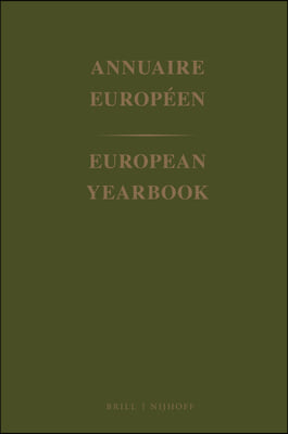 European Yearbook / Annuaire Europeen, Volume 13 (1965)