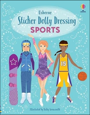 Sticker Dolly Dressing Sports